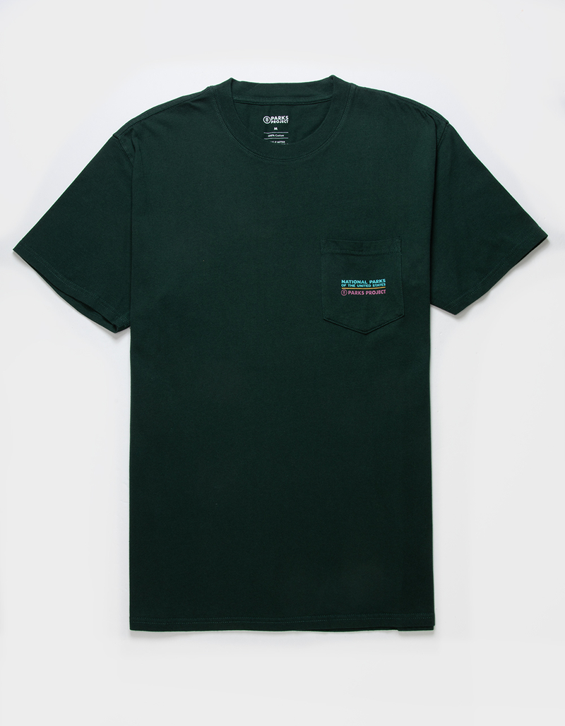 PARKS PROJECT National Parks Lineup Mens Pocket Tee image number 1