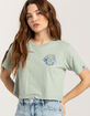 SALTY CREW Fin and Yang Womens Crop Tee image number 2