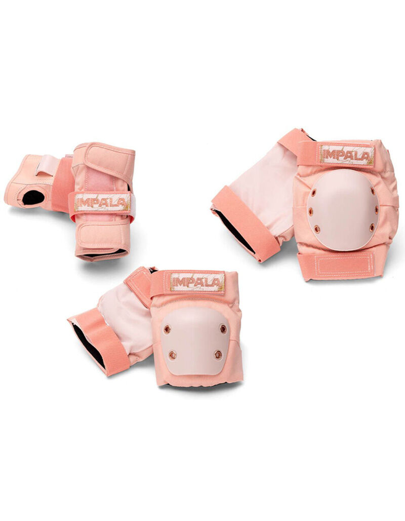 IMPALA ROLLERSKATES x Marawa 3 Piece Protective Safety Gear ROSE