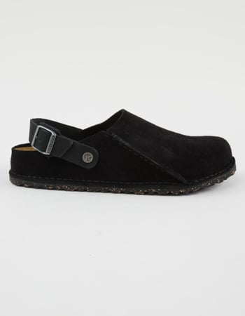 BIRKENSTOCK Lutry Premium Suede Mens Clogs Primary Image