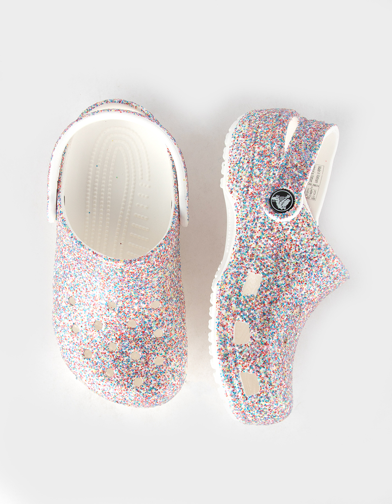 CROCS Classic Sprinkles Girls Clogs image number 4