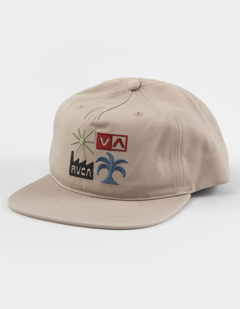 RVCA Mirage Snapback Hat image number 0