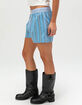 BDG Urban Outfitters Womens Stripe Boxer Shorts image number 3