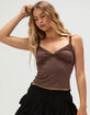 BDG Urban Outfitters Lace Trim Womens Cami image number 5