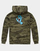 SANTA CRUZ Screaming Hand Boys Camo Hoodie image number 1