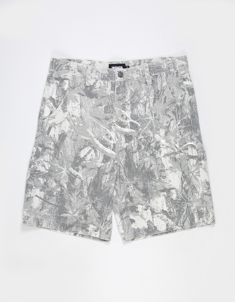 RSQ Mens Loose Twill Carpenter Shorts image number 1