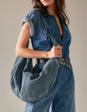 FREE PEOPLE Roma Suede Tote Bag Alternative Image