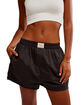 FREE PEOPLE Day To Day Womens Solid Boxer Shorts image number 2