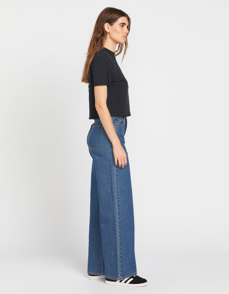 VOLCOM Stoned Boyfriend Womens High Rise Jeans image number 2