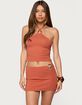 EDIKTED Elmer Abstract Ring Halter Top image number 1