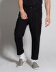 RSQ Straight Crop Black Mens Jeans image number 3