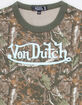 VON DUTCH Girls Camo Ringer Tee image number 2