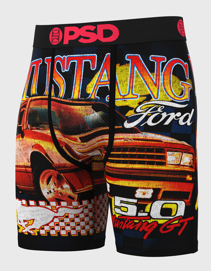 PSD x Ford Mustang GT Mens Boxer Briefs image number 1