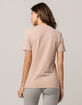 ADIDAS Trefoil Tan Womens Tee image number 3
