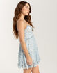 FULL TILT Ruffle Tier Womens Slip Dress image number 3