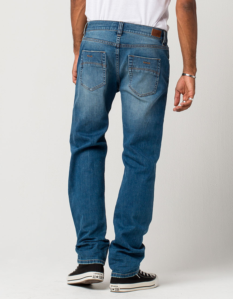 RSQ New York Mens Slim Straight Stretch Jeans image number 3