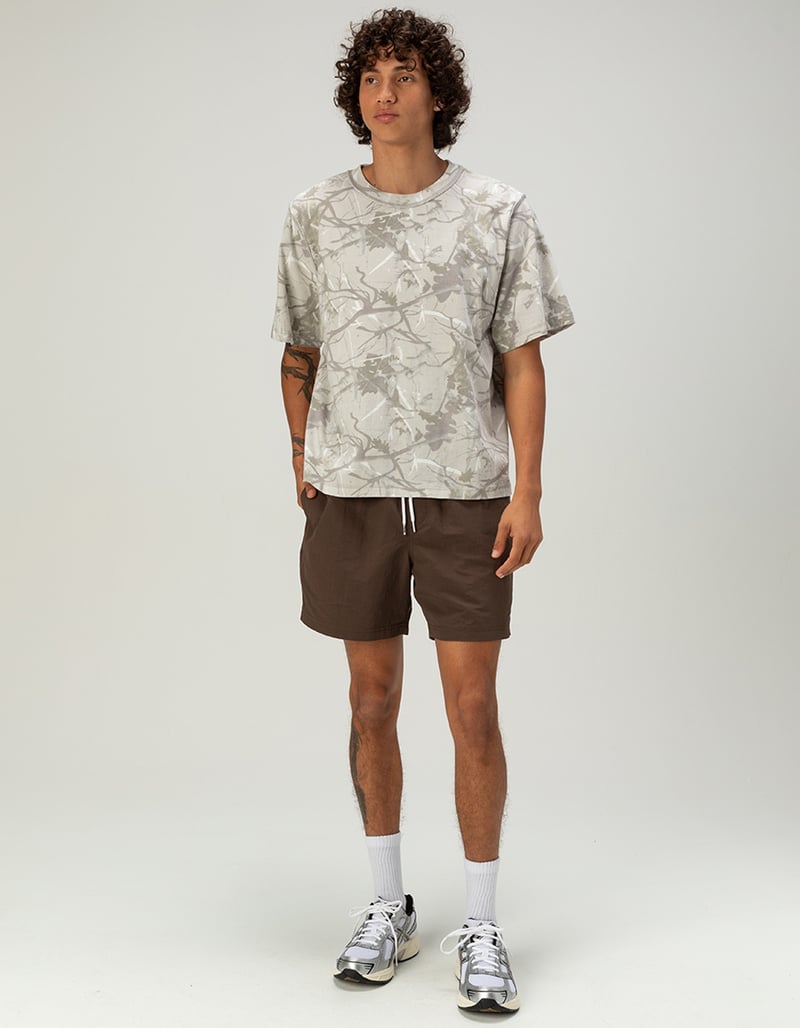 RSQ Mens 6" Nylon Shorts image number 2