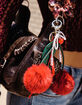 FULL TILT Furry Cherry Bag Charm image number 3