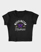 THE UNIVERSITY OF WASHINGTON Mascot Womens Baby Rib Tee image number 4