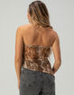 WEST OF MELROSE Snake Asymmetrical Womens Tube Top image number 4