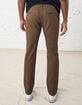 RSQ Mens Slim Straight Washed Dirt Chinos image number 4