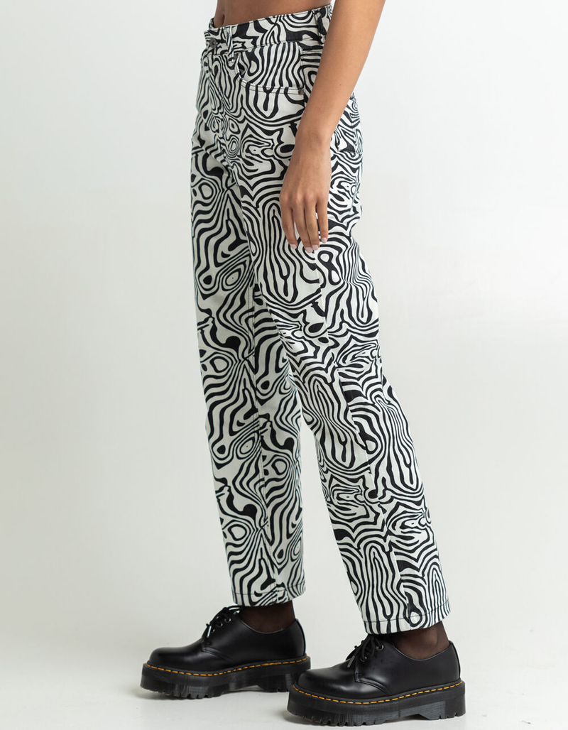 THE RAGGED PRIEST Marble Womens Dad Jeans image number 1