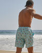 BLUE CROWN Silly Earth Mens Swim Shorts image number 7