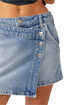 FREE PEOPLE Wynne Womens Denim Skirt image number 7