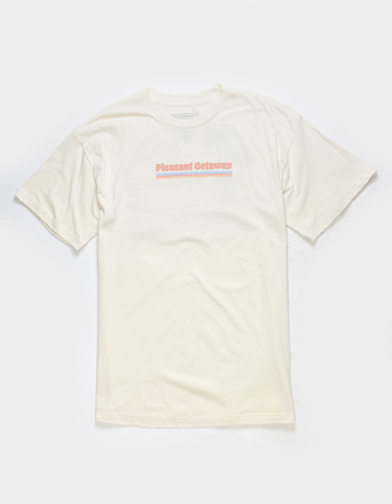 PLEASANT GETAWAY Beach Vibes Mens Tee image number 1