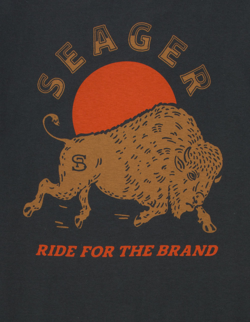 SEAGER Ride For The Brand Mens Tee image number 2