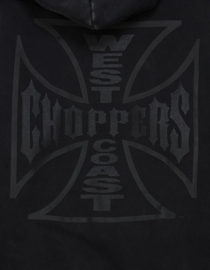 WEST COAST CHOPPERS Tonal Logo Mens Hoodie image number 2