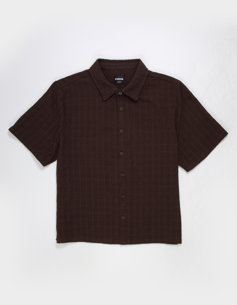 RSQ Mens Textured Button Up Shirt image number 1