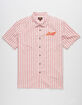 BILLABONG x Budweiser Stripe Mens Button Up Shirt image number 1