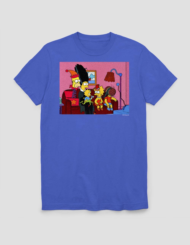THE SIMPSONS Horror Couch Unisex Tee ROYAL Tillys