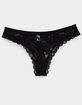 FULL TILT Allover Lace Thong image number 2