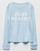 BILLABONG Just Beachy Light Blue Girls Tee image number 1