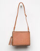 Animal Print Cognac Crossbody Bag image number 1