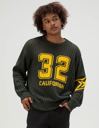 RSQ Mens Jersey Graphic Sweater Primary Image
