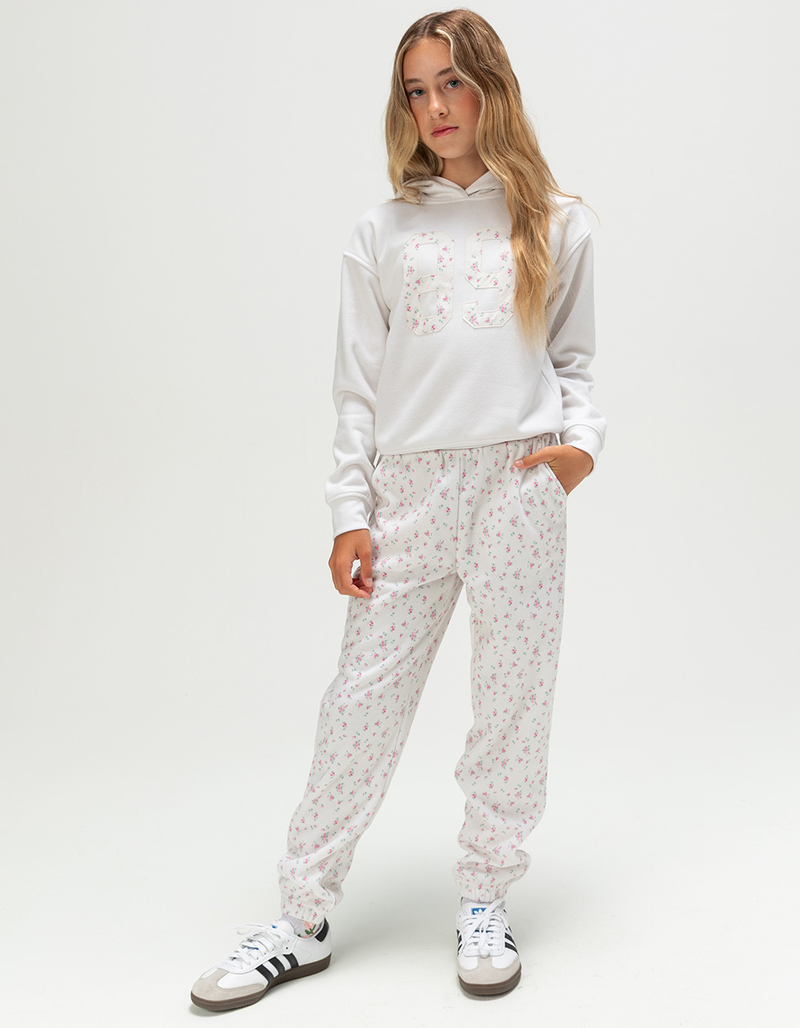 FULL TILT All Over Ditsy Print Girls Joggers image number 0