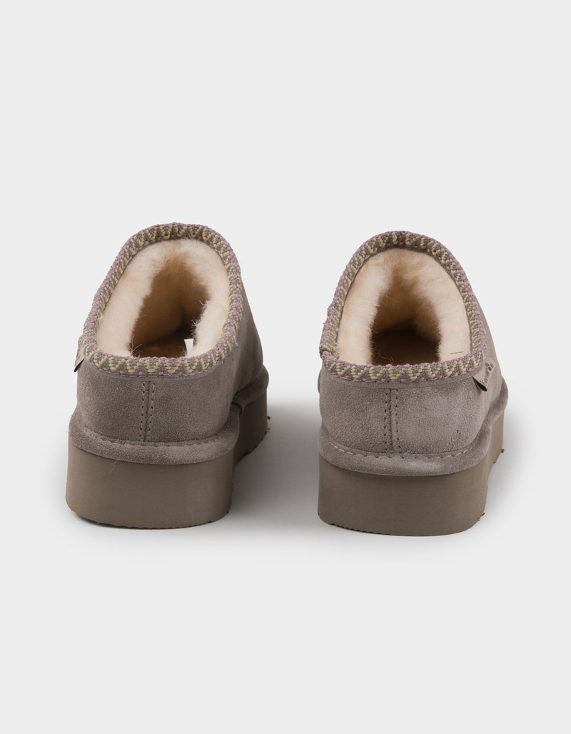 BEARPAW Martis Womens Suede Slippers image number 3