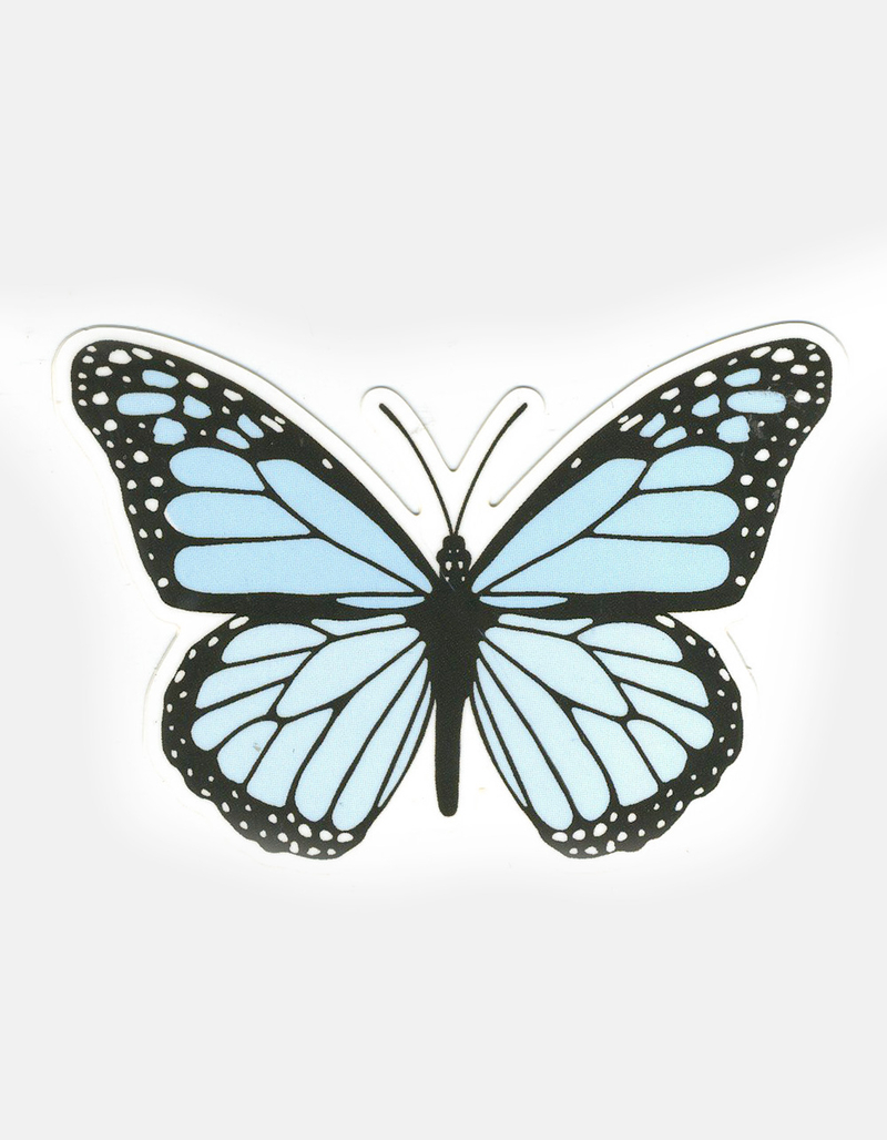 ACS AESTHETIC Light Blue Butterfly Sticker image number 0
