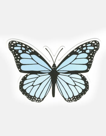 ACS AESTHETIC Light Blue Butterfly Sticker Primary Image