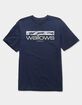 WALLOWS Cat Collage Unisex Tee - NAVY