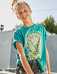 VOLCOM Happy Clouds Girls Oversized Tee image number 1