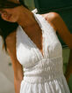 RSQ Womens Eyelet Halter Dress image number 7