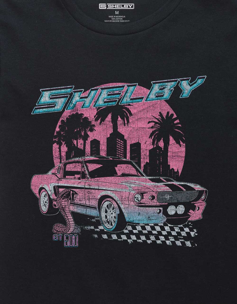 SHELBY COBRA Sunset Distressed Unisex Kids Tee image number 1