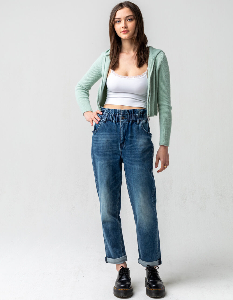 VERVET Paperbag Womens Mom Jeans image number 0