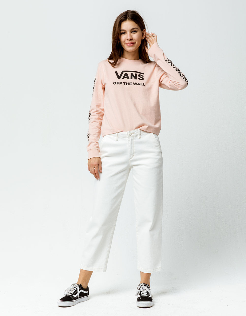 VANS Funday Pink Womens Boyfriend Tee image number 3