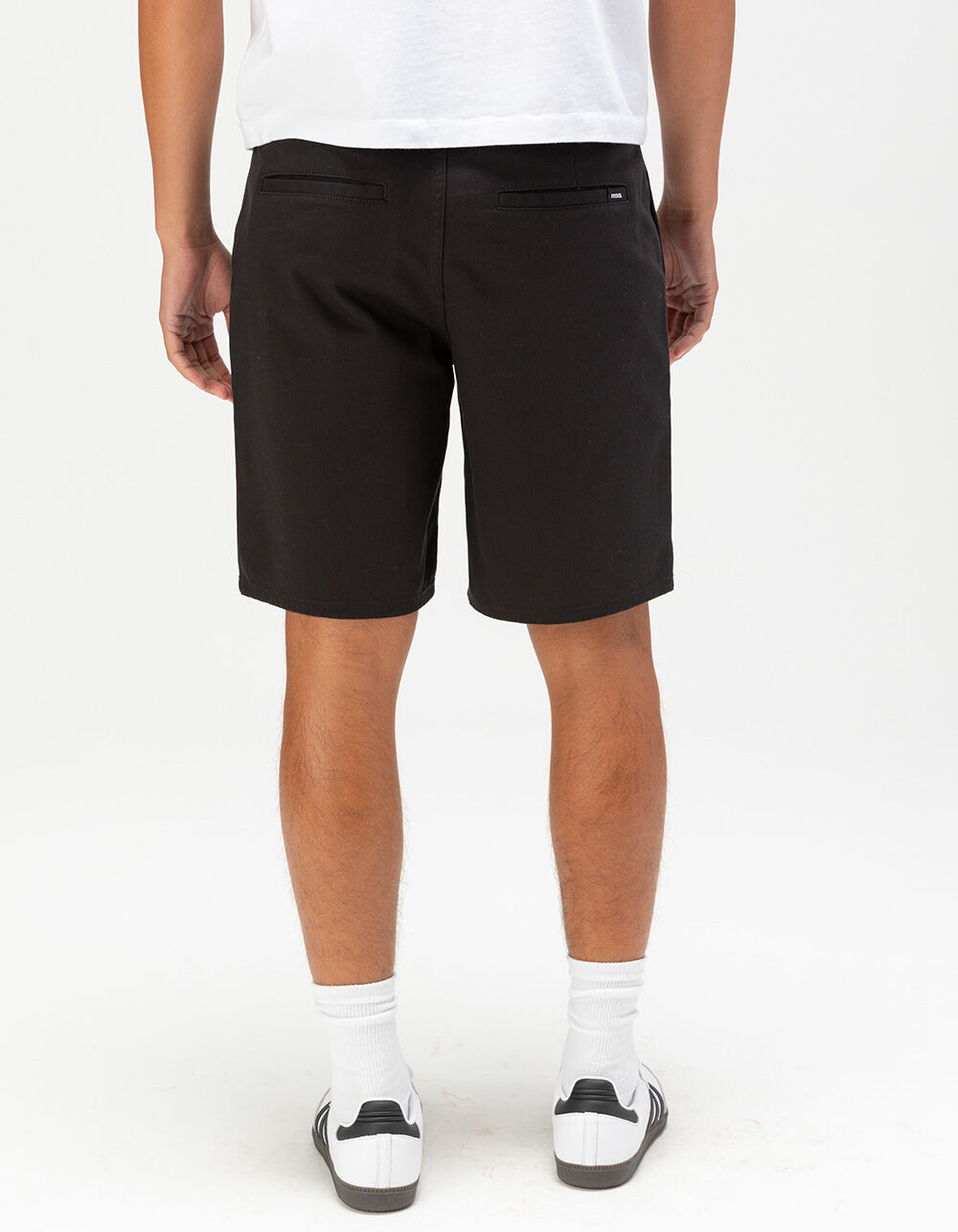RSQ Mens Mid Length Chino Shorts - BLACK | Tillys