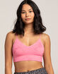 TILLYS Seamless Textured Lace Womens Bralette image number 1